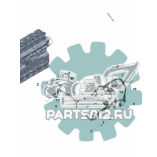 4945300 Жгут проводов Cummins QSC8.3